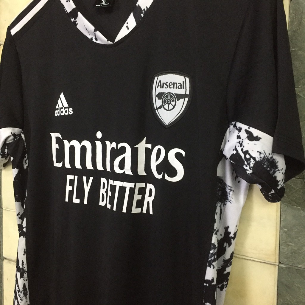 Bộ quần áo bóng đá Arsenal đen FLG 2021 | BigBuy360 - bigbuy360.vn