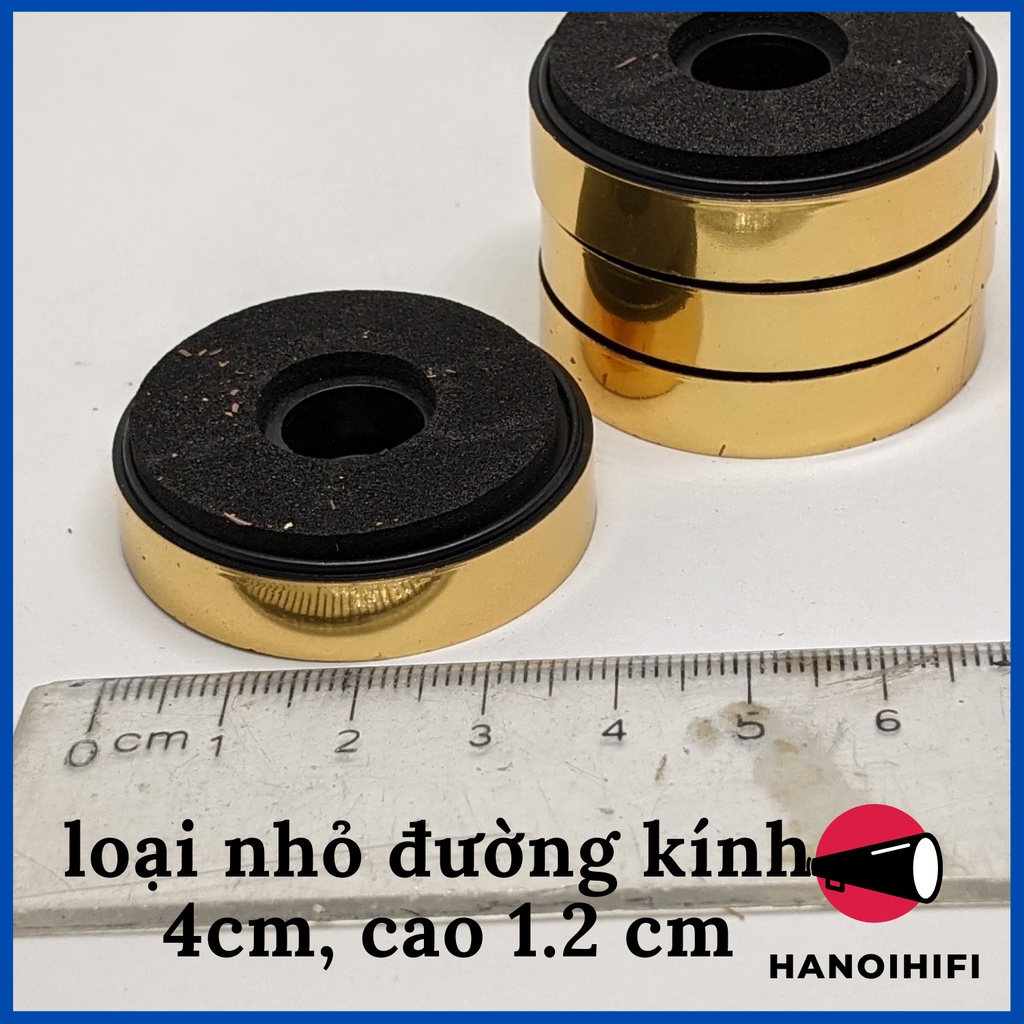 Chân đế mạ vàng nhựa abs cap cấp cho loa, đế bàn, đế tủ, đế đồ gỗ, đồ diy cao cấp giá rẻ