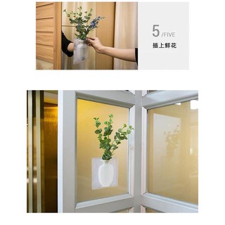 BÌNH CẮM HOA SILICON DÁN TƯỜNG