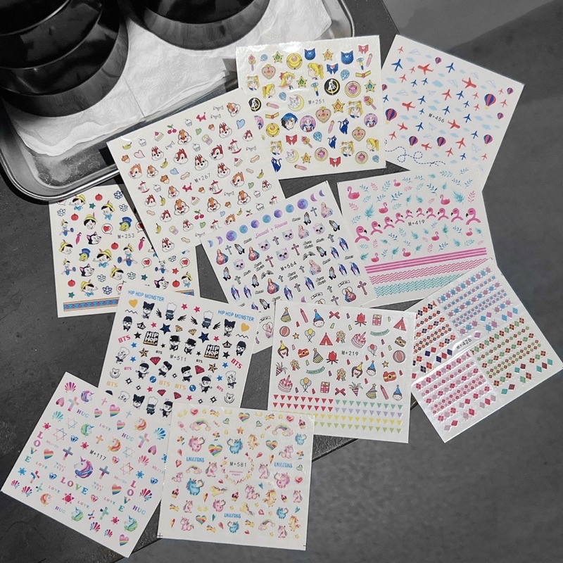 Hình Dán Móng Dễ Thương - DAN1003