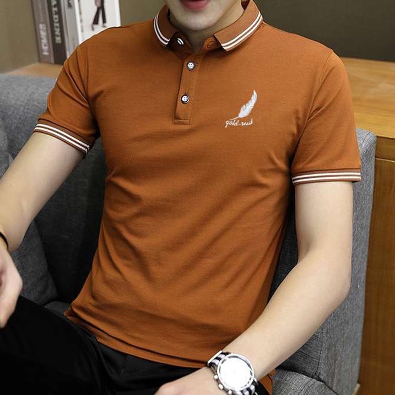 Áo polo AOKANG ngắn tay thời trang mùa hè dành cho nam