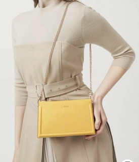 Túi P LIZARD-EFFECT leather