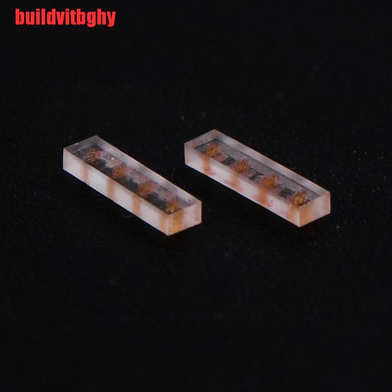 {buildvitbghy}2x Original genuine joystick rubber contact button repair part for PSP 2000 Slim IHL