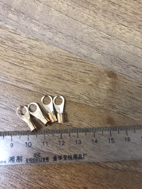 Dây hàn rộng 3mm dài 1 mét và 4 đầu cốt