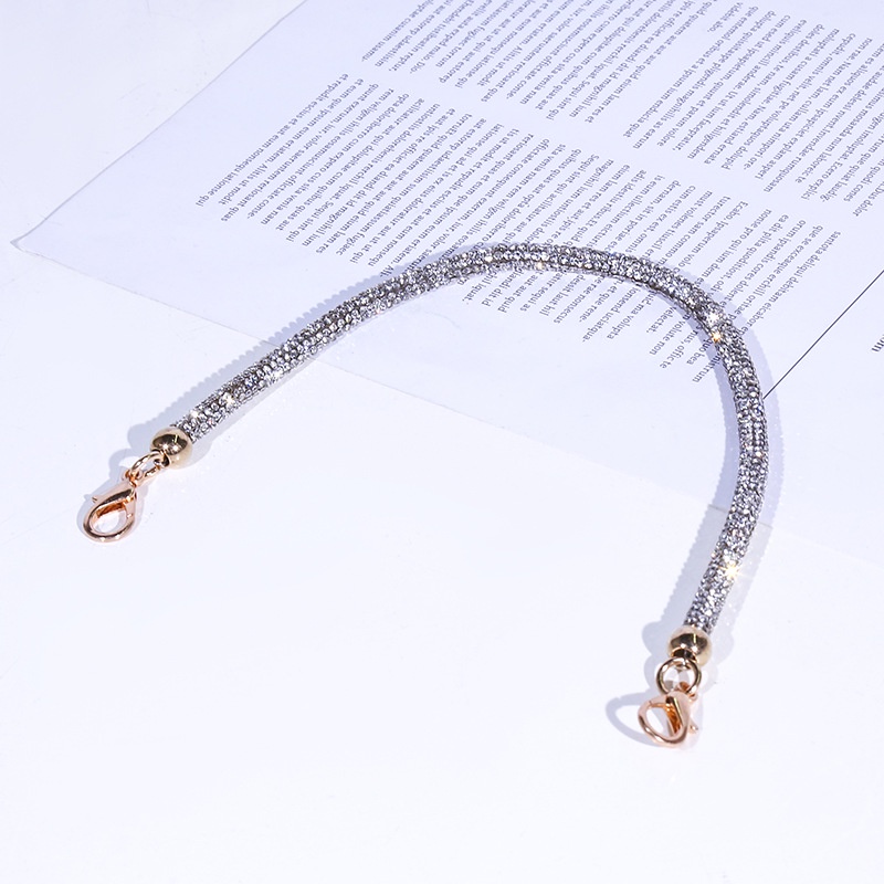 Phụ Kiện Tay Cầm Túi Xách Dự Tiệc Tối Chuỗi Xích Có Khóa Tôm Hùm Và