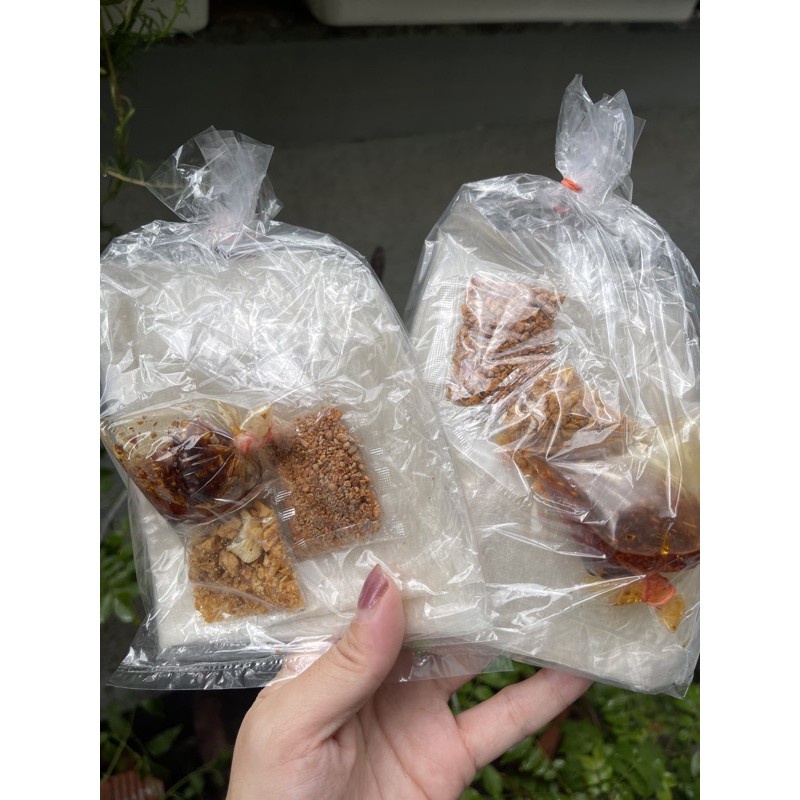 10 bịch Bánh tráng Muối Tây Ninh - Muối tôm, satế, Tỏi phi (Chính gốc Gò Dầu Tây Ninh)