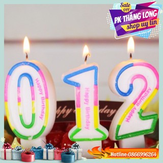 Nến số sinh nhật Trang trí bánh kem - Trang trí bánh sinh nhật