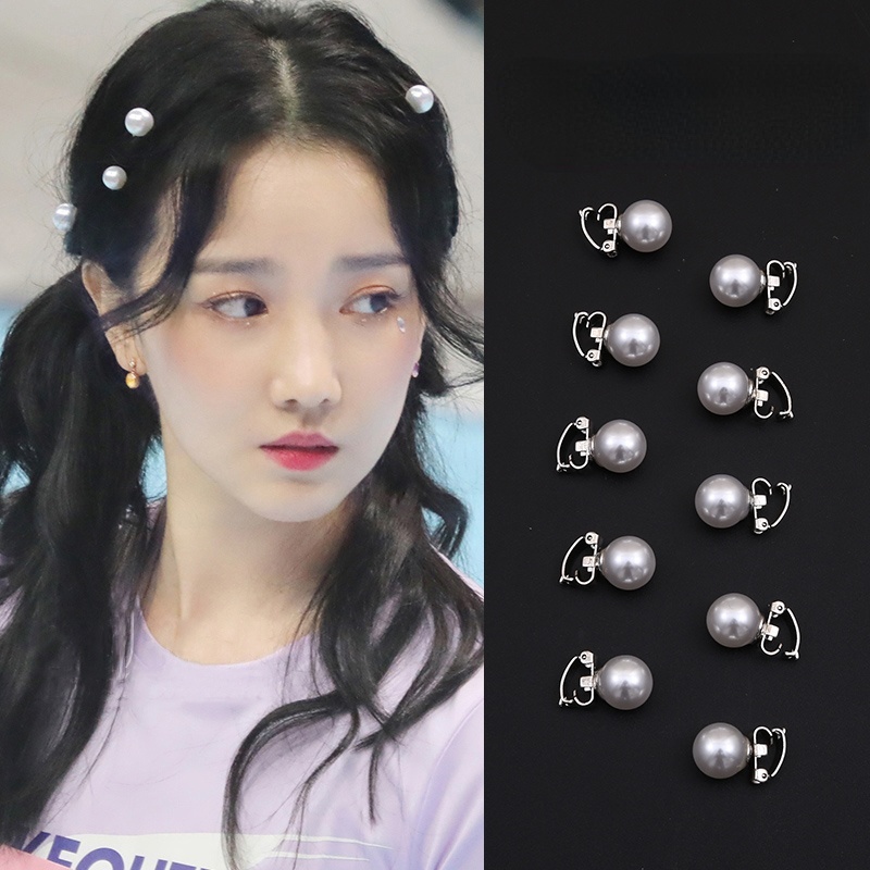 Kẹp Tóc đính Ngọc Trai Nhân Tạo Xinh Xắn Thời Trang Thơi Trang Han Quôc Cho Nữ