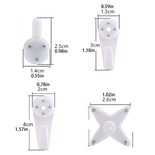 Móc đóng tường chịu lực chắc chắn không cần khoan tường [HÀNG SẴN 4 MẪU]