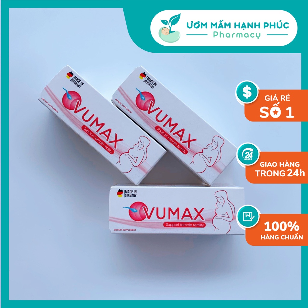 Ovumax viên sủi Bổ Trứng - Bổ trứng, tăng khả năng thụ thai.