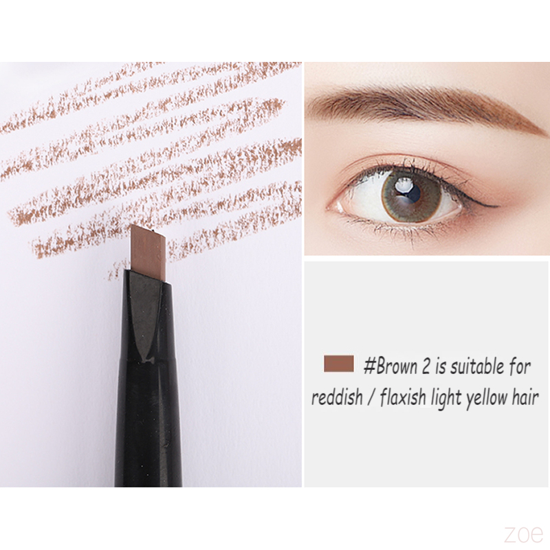Chì kẻ lông mày dạng vặn có đầu cọ chải chuyên dụng cho người mới bắt đầu | BigBuy360 - bigbuy360.vn