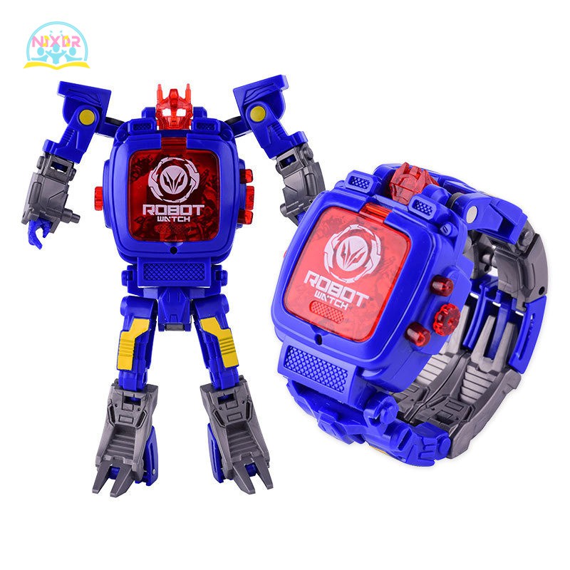 Đồng Hồ Điện Tử Biến Hình Robot Sáng Tạo Cho Bé | BigBuy360 - bigbuy360.vn