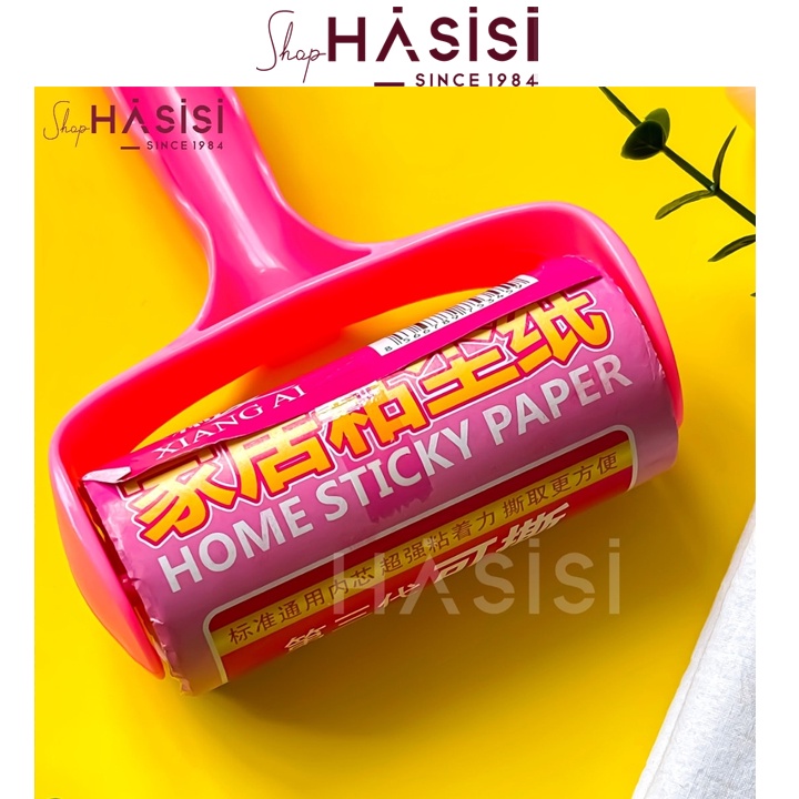 Cây Lăn Bụi Đa Năng - Kèm 2 Lõi - XIANG AI - Home Sticky Paper 10cm