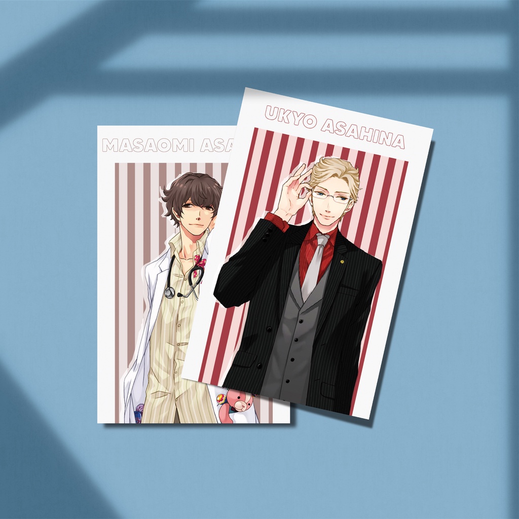 [ PHOTOCARD ] Thẻ Card Bo Góc Anime Brothers Conflict Vol. I - Giấy Bìa Cứng - Có Màng Cán