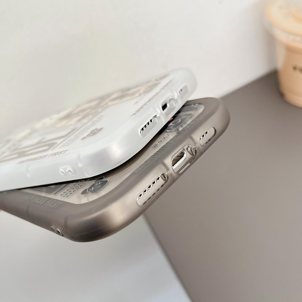 Sang Trọng Ốp Điện Thoại Mềm Hình Gấu Và Hoa Cho iphone 13 Pro Max i13 13pro 11ProMax i11 X XR Xs Max 12Pro 12 Pro Max