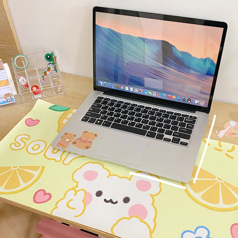 Cartoon Waterproof Computer Desk Mat Large Mouse Pad School Office Supplies