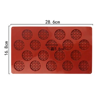 Khuôn silicon hình gạch tròn