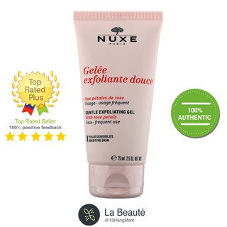 Nuxe gentle exfoliating gel - gel tẩy tế bào chết 75ml