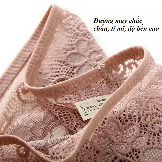 Quần lót ren nữ sexy nửa mông gợi cảm hàng có BIGSIZE hàng Quảng Châu cao cấp bền đẹp Mely Fashion QL03