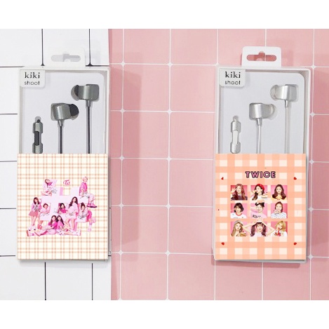 tai nghe twice wanna one exo TNGI34 hộp giấy cute dễ thương