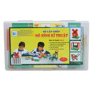 Bộ lắp ghép mô hình kĩ thuật lớp 4