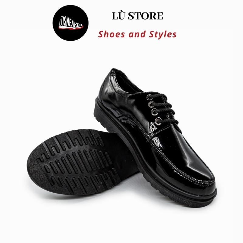 Giầy doctor nam da bóng, da lì size 39-43