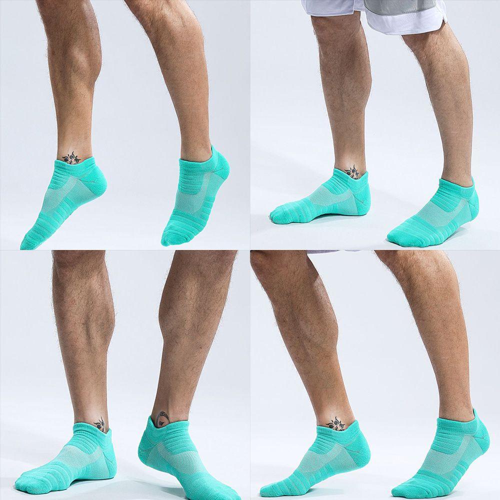 LEILY Vớ Cotton Thoáng Khí Đơn Giản Cho Nam Nữ