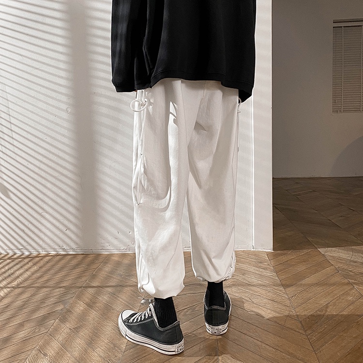 Quần ống rộng màu trơn thời trang cho nam