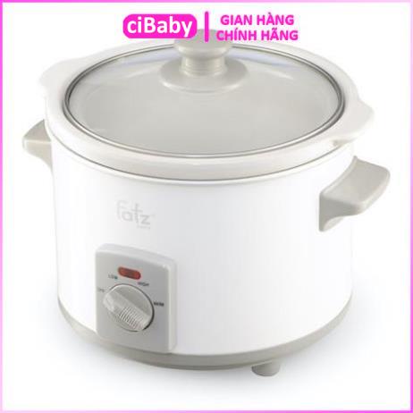 [CHÍNH HÃNG] Nồi nấu chậm 1,5 lít Fatz Baby SLOW 1 FB9015MH (BH 24 tháng)