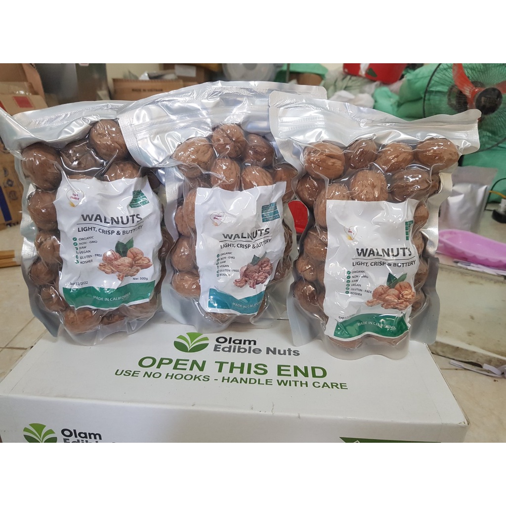 Quả óc chó đỏ nhập Mỹ 500Gr