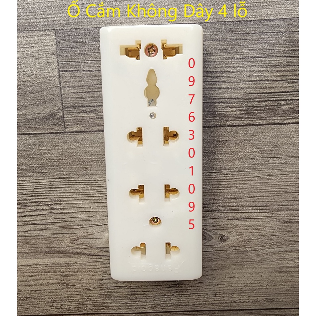 Ổ cắm 3 lỗ không dây giá rẻ