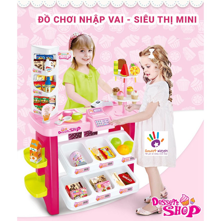 [SIÊU TO] Đồ Chơi Siêu Thị Nhiều chi tiết KÍCH THƯỚC THẬT 76CMX56CMX27CM