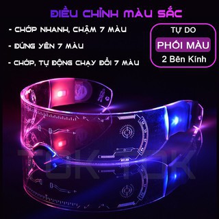 🕶 MẮT KÍNH ĐÈN LED 3D HÀNG LOẠI 1 & QUẠT ĐÈN LED - HOT TIK TOK COOL NGẦU
