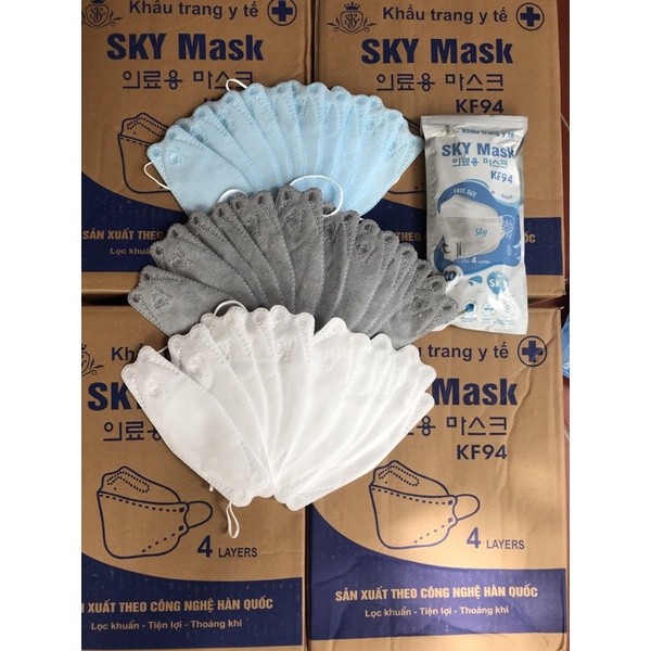 khẩu trang 4d kf94 sky giấy kk hop 50 chiếc | BigBuy360 - bigbuy360.vn