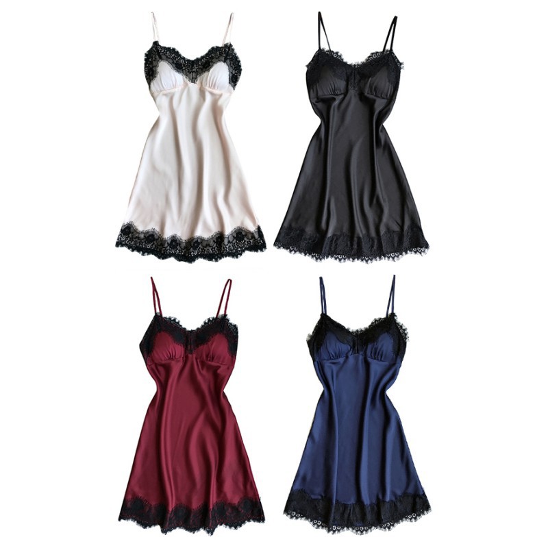 Women's V-neck Lace Sleep dress