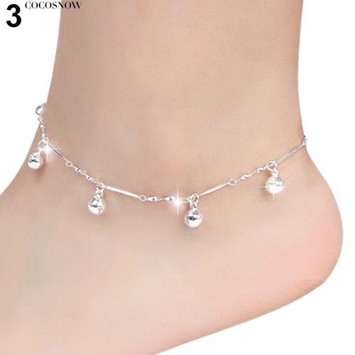 Lắc chân mạ bạc nhiều kiểu trang trí đáng yêu cho nữ | BigBuy360 - bigbuy360.vn