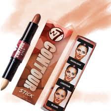 Tạo khối sáng tối hai đầu dạng thỏi w7 contour stick