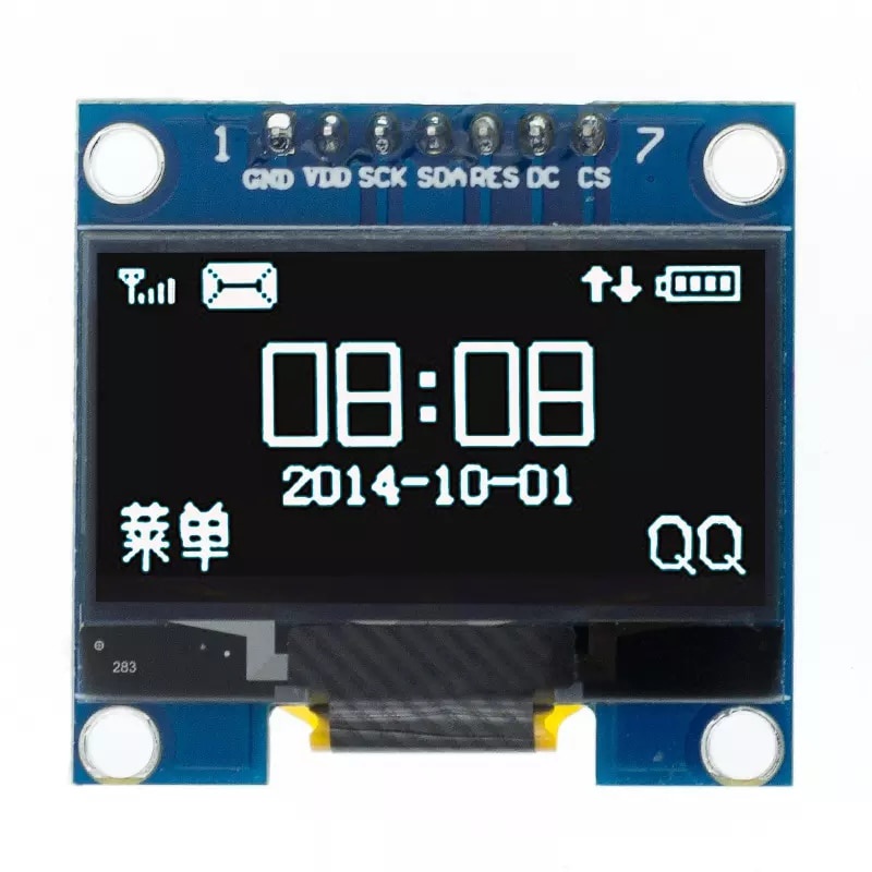 Mô-đun Màn Hình OLE 1.3 Inch 128X64SPI/IIC I2C 1.3 Inch