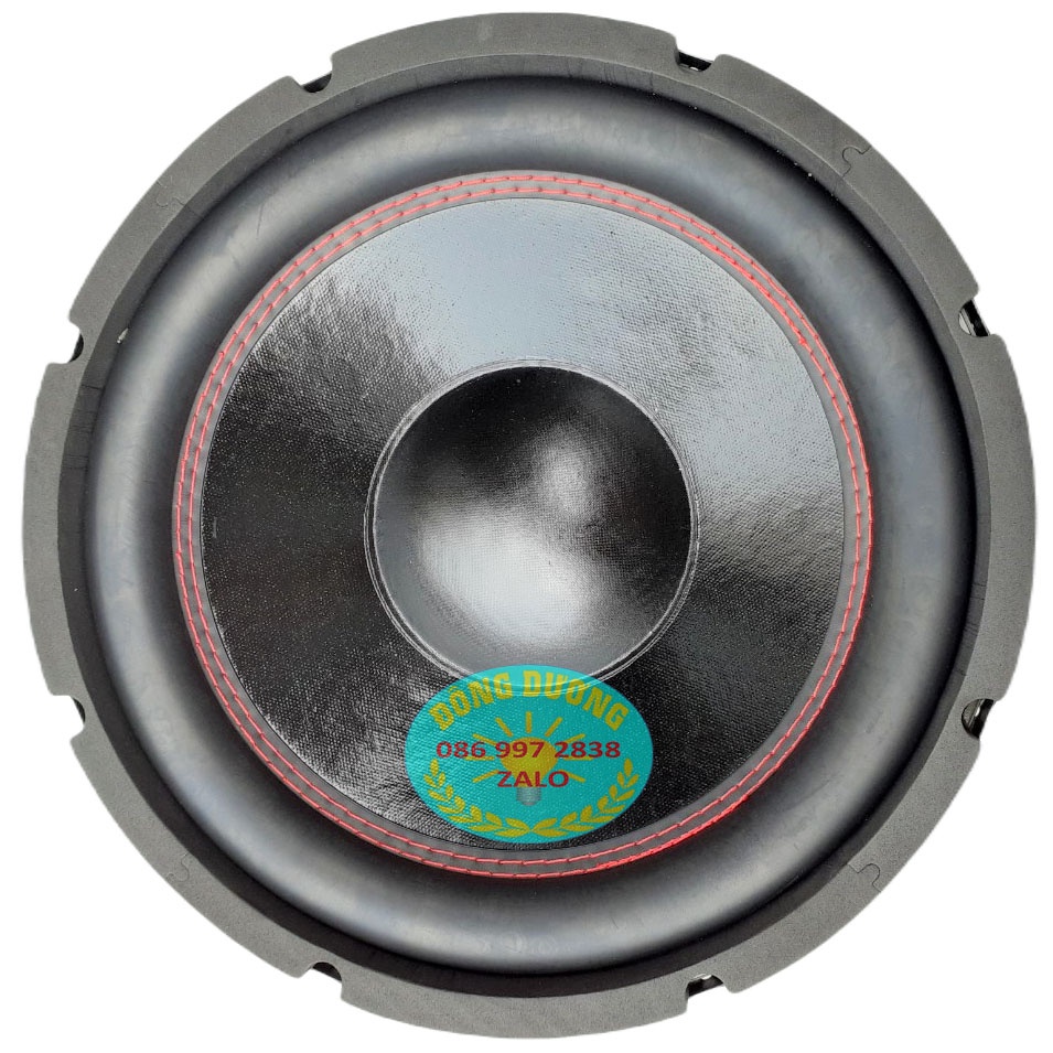 GIÁ 2 CHIẾC - CỦ LOA BASS SUB 30 JB AUDIO TỪ KÉP CÔN 51 GÂN CAO SU - MÀNG KHÂU CHỈ ĐỎ - CỦ LOA 3 TẤC