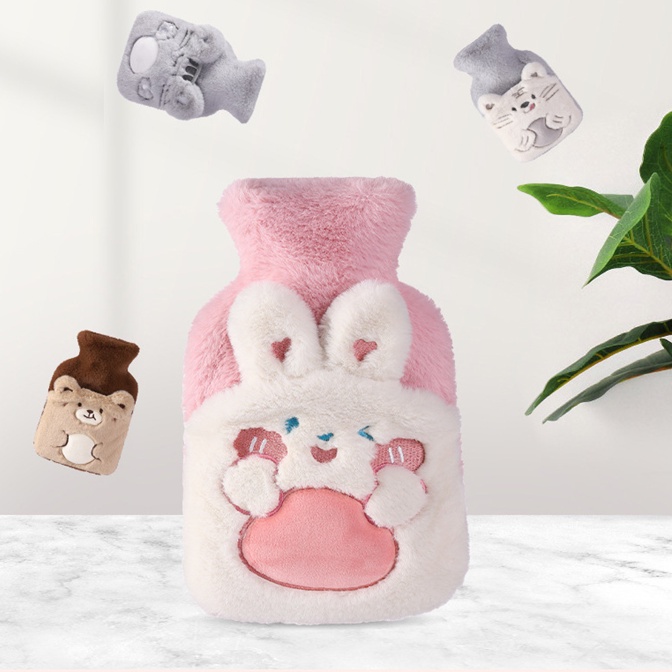 Túi chườm nóng lạnh 2 lớp xinh xắn có thể chườm tay chườm nóng giảm đau bụng kinh, chườm lạnh giảm sưng viêm