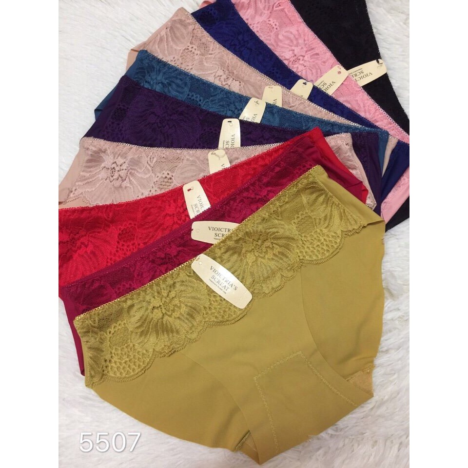 Bộ 10 quần lót su pha ren 5507