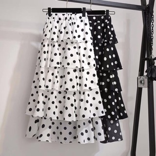 Chân váy chấm bi mã 029