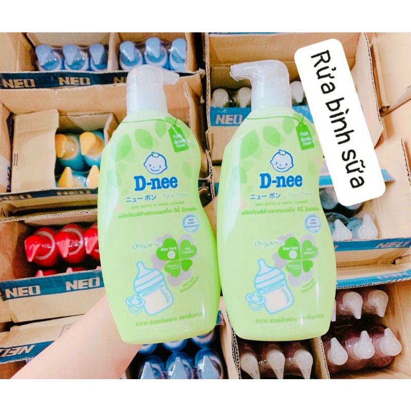 Nước rửa bình sữa rau củ quả Dnee Hữu cơ