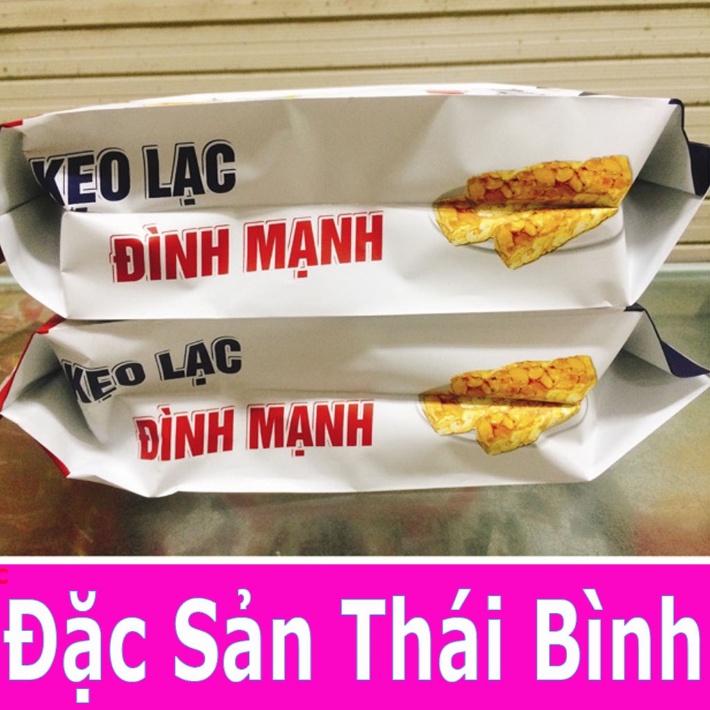 Kẹo Lạc Làng Nguyễn - Kẹo Lạc Thái Bình Đình Mạnh Cao Cấp Gói 300g