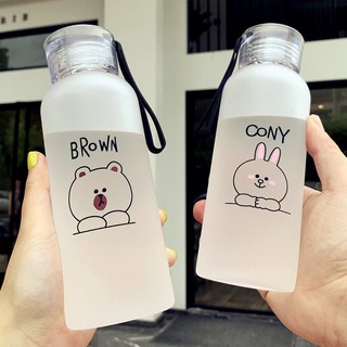 🎁 Bình nước nhựa 🎁 Bình Nước 500ml In Hình Hoạt Hình Ngộ Nghĩnh Quà Tặng Siêu Hot 🔥 Giá rẻ 🔥 Freeship 🔥