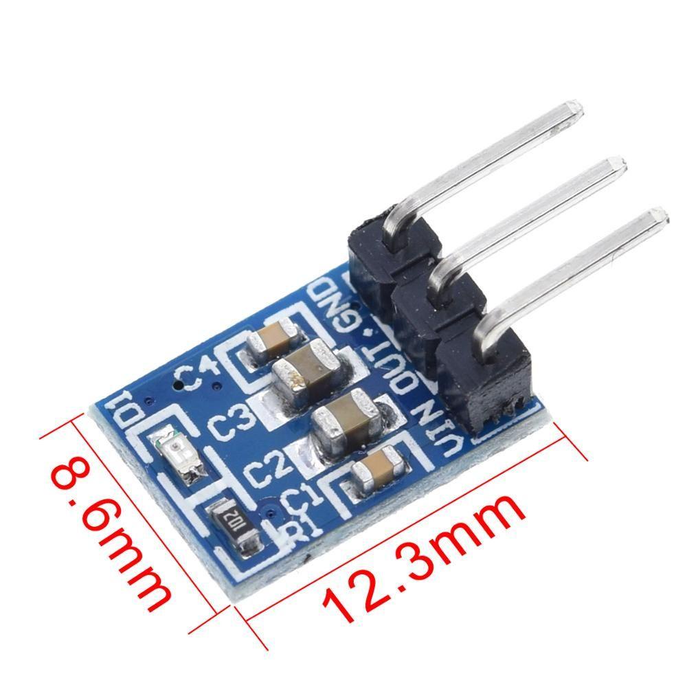 Mô Đun Điều Chỉnh Malcom 3pin Buck AMS1117-3.3 800MA