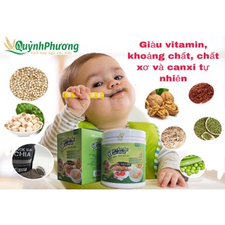 Bột ăn dặm Quỳnh Phương sánh mịn, vị ngậy thơm ngon cho bé từ 4-12 tháng tuổi