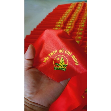 Khăn quàng đỏ học sinh  combo 10 khăn