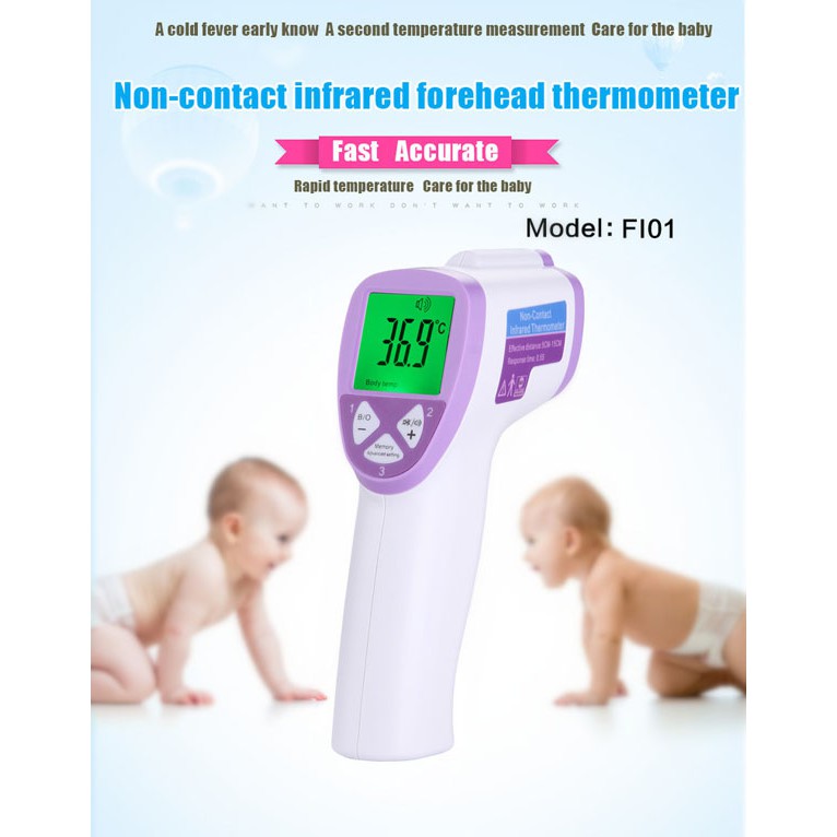 Nhiệt kế hồng ngoại đa chức năng Infrared Thermometer FI01