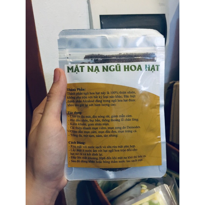 Sỉ 1 gói ngũ hoa hạt chính hãng tặng kèm que